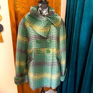 Joit Babydoll Retro Coat from Anthropologie